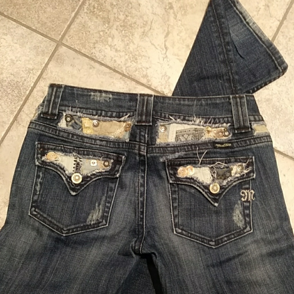 Miss Me Jeans Rare Style 28 Boot Cut